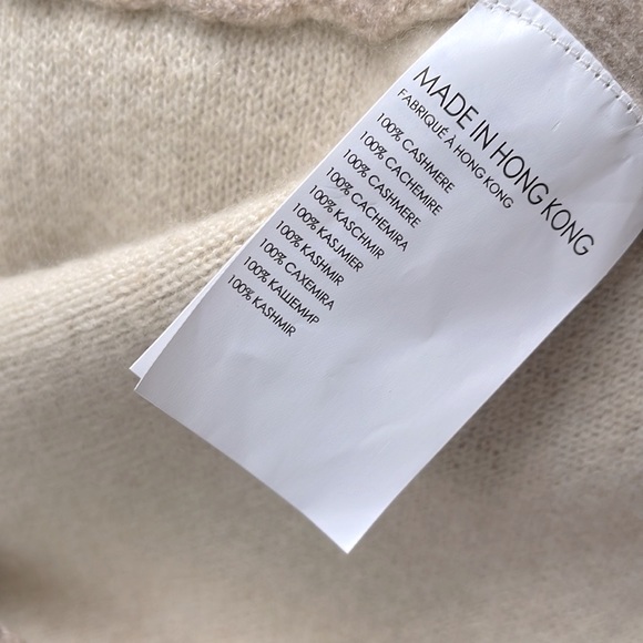 Club Monaco CASHMERE DoubleFace Mockneck sweater XS - Picture 7 of 9